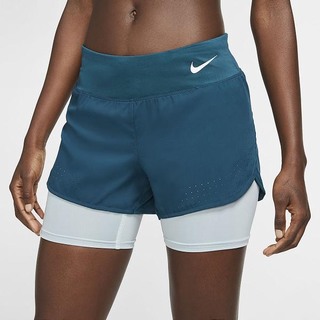 Pantaloni Scurti Nike Eclipse Running Dama Turcoaz | SOWN-89753